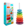 Rainbow Rotary Tower Stacking Toy Large