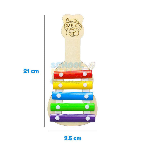 Wooden Guitar Xylophone for Kids