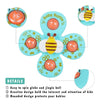 SUCTION CUP SPINNER TOYS