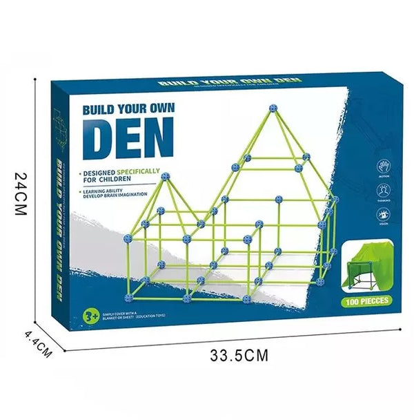DIY Building Blocks Glowing In The Dark Educational Kids Toys – 100 Pieces