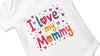 "I love mommy" Baby Romper