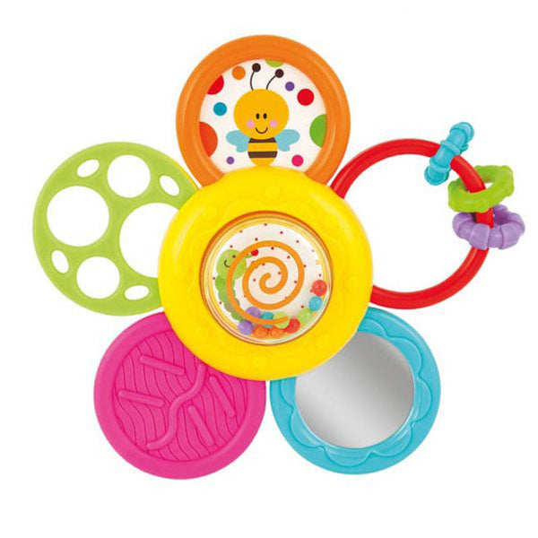 Winfun - Daisy Spin Rattle N Teether