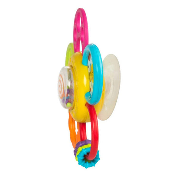 Winfun - Daisy Spin Rattle N Teether