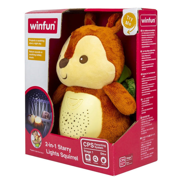 Winfun - 2 -in-1 Starry Lights Squirrel