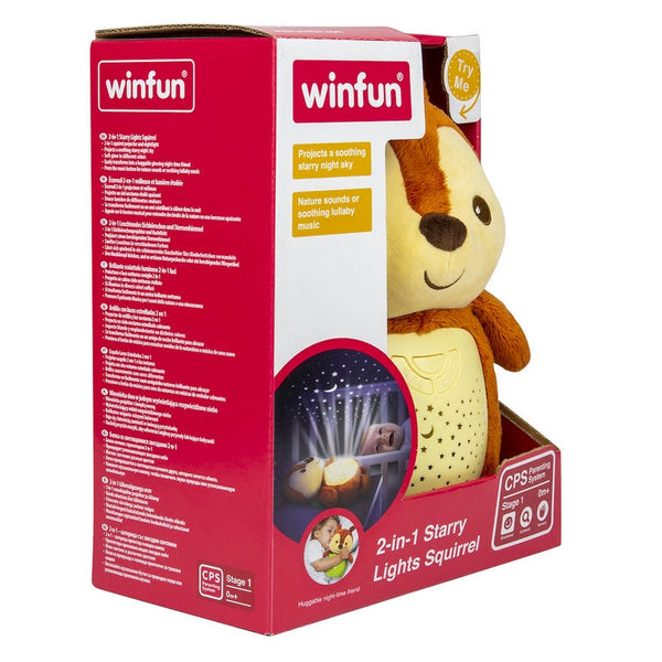 Winfun - 2 -in-1 Starry Lights Squirrel