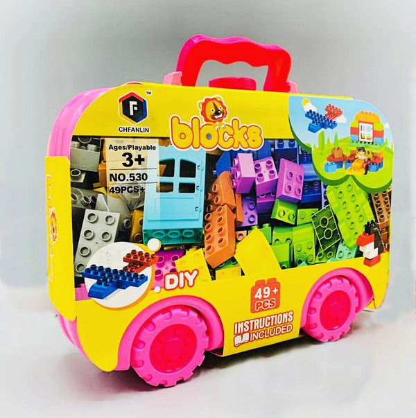DIY Constructor Building Blocks Car 49+ Pcs