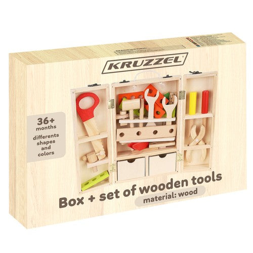 Kids Wooden Tool Box