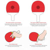 Portable Table Tennis Racket With Reusable Net Ping-Pong Ball Set