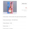 Electric Guitar with Lights and Sounds | 5 Different Music Buttons
