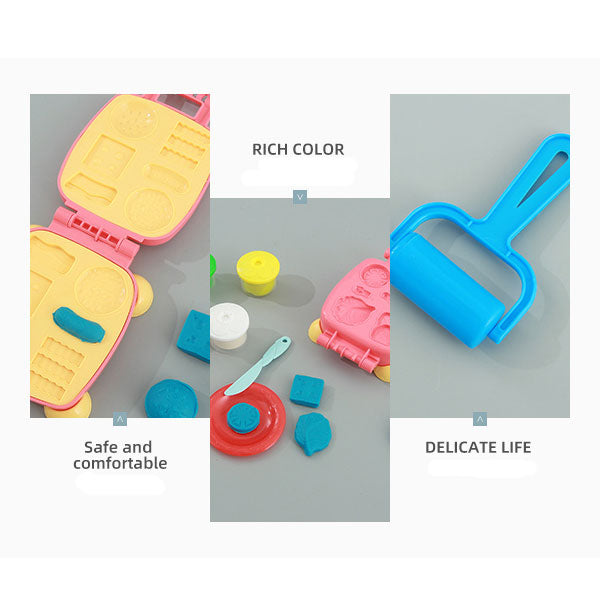 Modeling Clay Kit With Pizza Molds With All Pizza Instruments