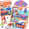 Magnetic Book Interesting Puzzles of Vehicles