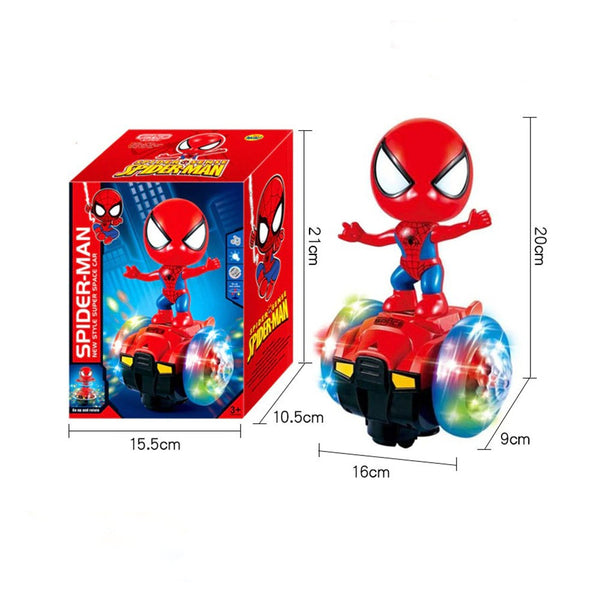 Spider Man Balancing Car
