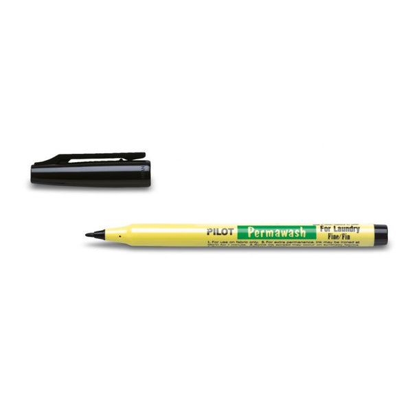 Pilot Textile Marker Fine Point Black