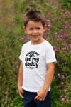 Handsome just Like Daddy T-Shirt – Cute & Funny Baby Boy Outfit