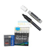 12 Pcs White Board Marker with 24 Pcs Refill