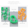 Clay Dough With Number Cutter Set |Alphabetic & Numeric Design