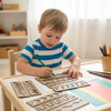 Wooden Drawing Stencils Kit – Creative Shapes & Patterns