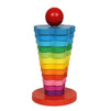 Educational Toy Wooden Rainbow Tower