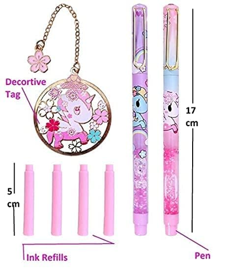 Cute Metal Fountain Pen Set With Refill