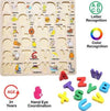 3D Capital ABC Guide Learning Wooden Board