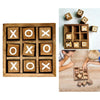 Wooden Squid Tic Tac Game