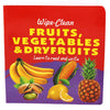 Wipe & Clean Books (Body parts, Fruits, Haroof e Tahaji)