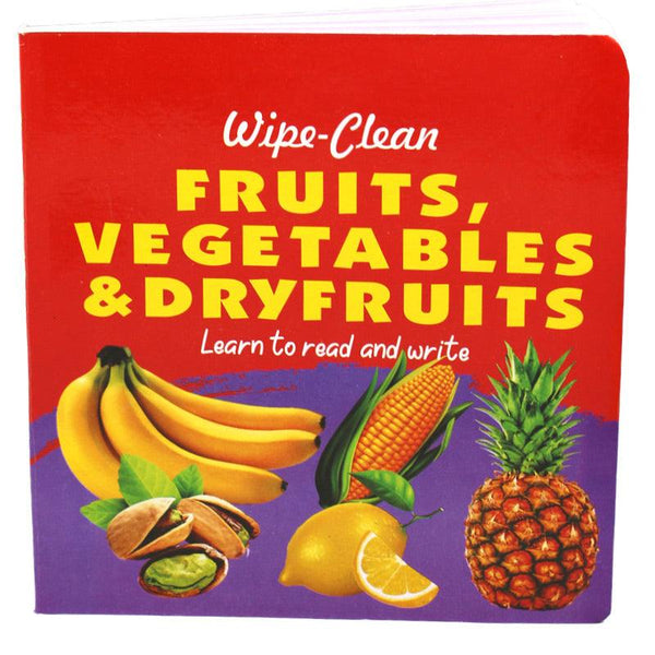 Wipe & Clean Books (Body parts, Fruits, Haroof e Tahaji)