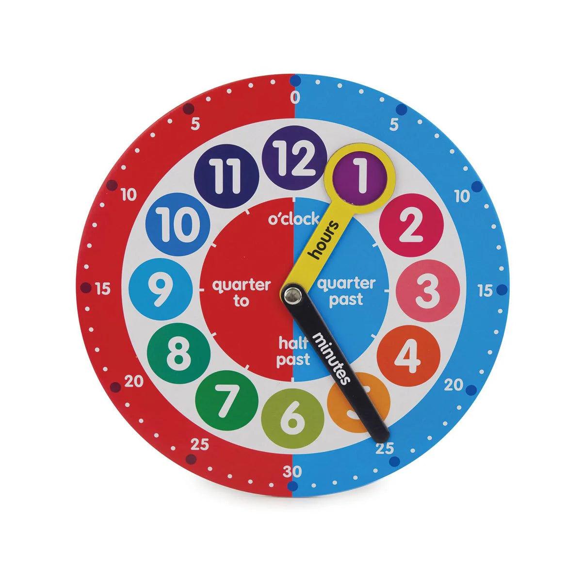 Spark Learning Clock Early Learning Centre Teaching Clock – Magic.pk
