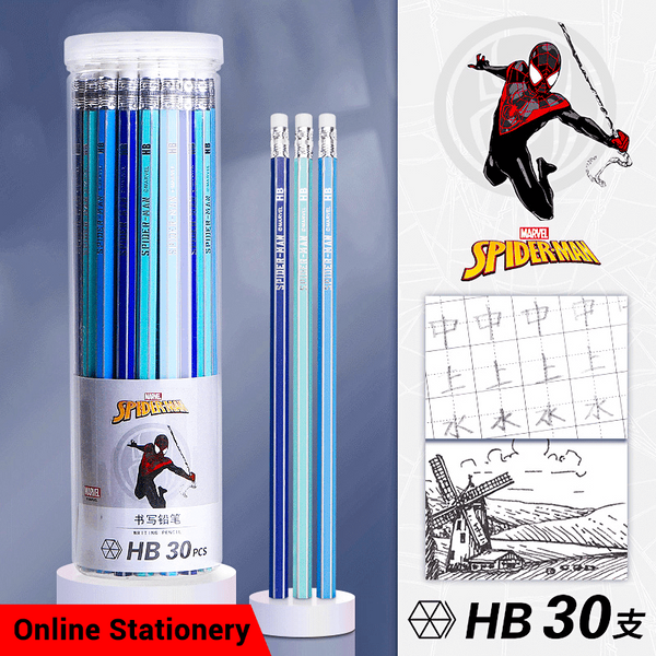 Disney Marvel Spiderman HB Lead Pencils Pack Of 30