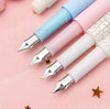 Cute Metal Fountain Pen Set With Refill