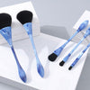 Sapphire Patterns Makeup Brushes (5 Count)