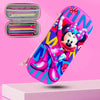 ZOMAARK 3D Cartoon Minnie Mouse Pencil Box for Kids - Multi-Function Cute Pencil Case for Boys and Girls - Kids Study Pencil Bag Stationery Box - Children's Day Gift for Boys and Girls