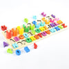 Alphanumeric Pairing Wooden Puzzle Board #1857