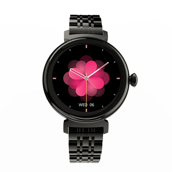 HiFuture Aura Genius Lady Smart Bluetooth Calling Watch with AMOLED 1.04″ Display – Black