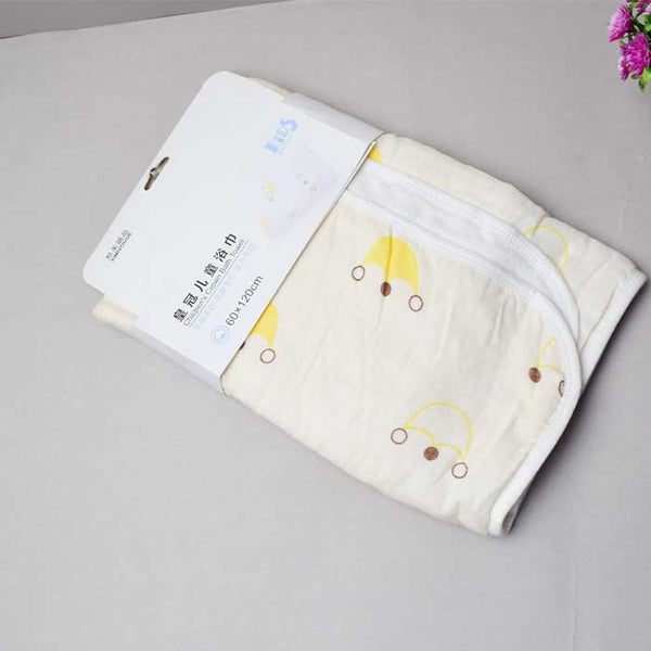 Crown Children's Bath Towel With Umbrellas Designs Are Printed and Skin-Friendly And Comfortable Use