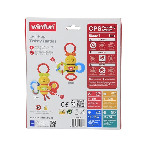 Winfun - Light Up Twisty Rattles Bee