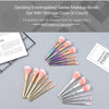 Dazzling Electroplated Series Makeup Brush Set (Price For 1 Set)