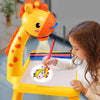 Giraffe Projection Painting Table with Music