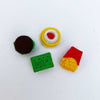 Junk Food Cute Pencil Eraser Pack of 4