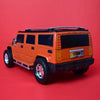 Pull Back Hummer Die Cast Truck Toys For Kids Friction Cars Die-Cast Cars Toys | Rust Red/Yellow/Green