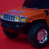 Pull Back Hummer Die Cast Truck Toys For Kids Friction Cars Die-Cast Cars Toys | Rust Red/Yellow/Green