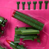 Minatory Force Truck Toy Set For Kids With Missiles - Green