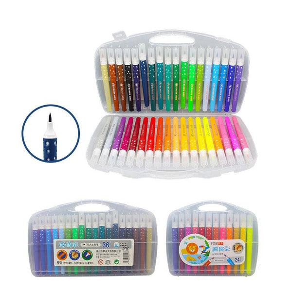 Multicolor Artist Brush Marker