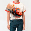 Lightning McQueen T-Shirt For Kids, Disney Pixar Cars White