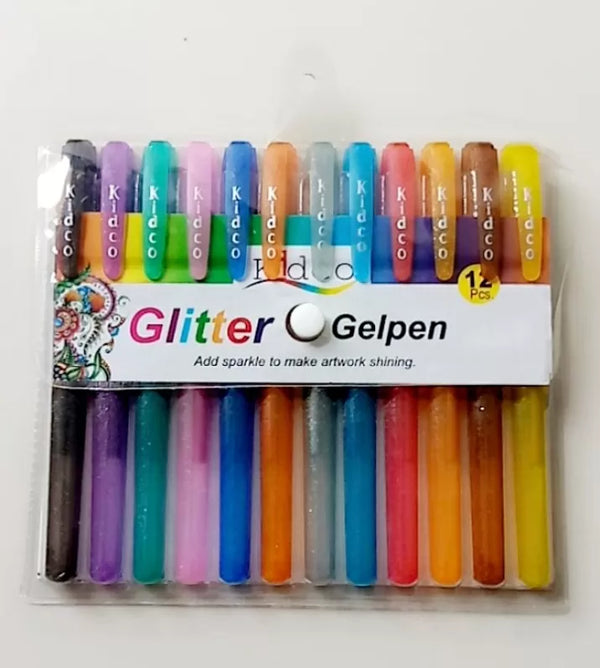 Kidco Glitter Pen 12Pcs