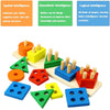 Magic Wooden Geometric Shape Sorter – 5 Shapes | Baby & Toddler | Toys