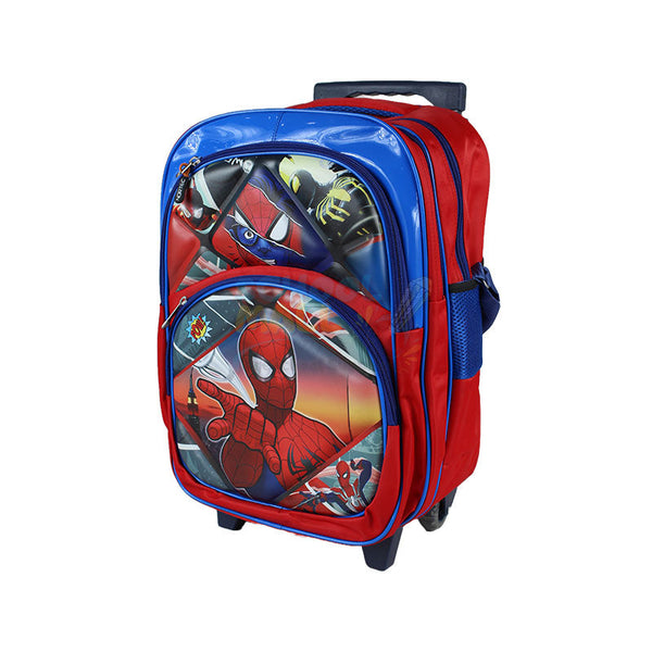 SpidermanEmbossed Trolley School Bag 17 inch (1756)