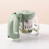 Avocado Glass Teapot Stove Safe Teapot High Temperature Resistant. Use for Home, office