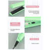 Corrugated Hair Straightener(2138) (European Plug) (Moonlight Jade)