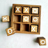 Wooden Squid Tic Tac Game